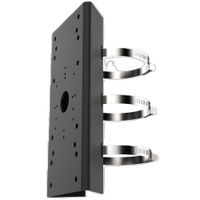Show details for  Vertical Pole Mount, Stainless Steel, Black