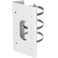 Show details for  Vertical Pole Mount, Stainless Steel, White