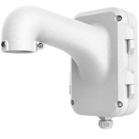 Show details for  Wall Mounting Bracket for Speed Dome, Aluminum, White