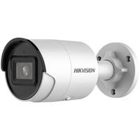 Show details for  4MP AcuSense Fixed Mini Bullet Network Camera, H.265+, 70mm × 161.7mm, White, IP67