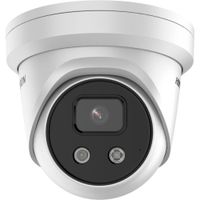 Show details for  4K AcuSense Fixed Turret Network Camera, H.265+, 138.3mm x 126.3mm, White, IP67