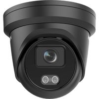 Show details for  4MP ColorVu Fixed Turret Network Camera, H.265+, 138.3mm × 125.2mm, Black, IP67