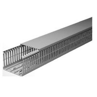 Show details for  Slotted Trunking, 60mm x 80mm, 1m Grey [Pack of 10]