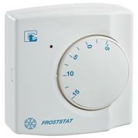 Show details for  Frost Thermostat, Break on Rise, -5°C to 15°C, 83mm x 83mm x 34mm, White