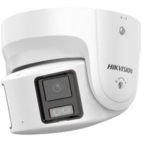 Show details for  8MP Panoramic ColorVu Fixed Turret Network Camera, H.265+, 155mm x 155.3mm, White, IP67
