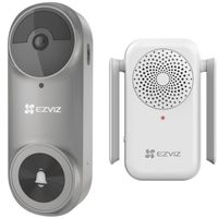Show details for  5MP Battery Powered Video Doorbell Kit, Grey, IP65