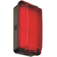 Show details for  8W Dual Voltage Site Bulkhead, 190lm, IP65, Red