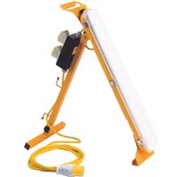 Show details for  20W Plasterer A-Frame Portable Site Lighting, 4000K, 2000lm, IP65, Yellow