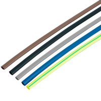 Show details for  Heat Shrink Pack, 6.4mm x 225mm, Multi-Colour