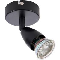 Show details for  Adjustable Spot Wall Light, GU10 (Lamp Not Included), Black, Amalfi Range