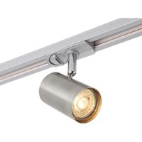 Show details for  Track Spotlight, GU10 (Lamp Not Included), Satin Chrome, Arezzo Range