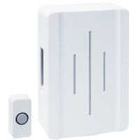 Show details for  Door Chime with Integral Transformer, White