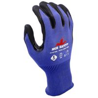 Show details for  Graphene Fibre Cut Resistant Gloves, Size 10, Nitrile Micro Foam, Blue