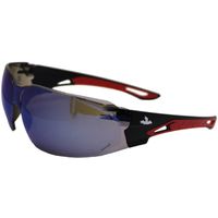 Show details for  Sennen Panoramic Vision Safety Glasses, Blue Mirror, Polycarbonate