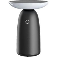 Show details for  10W Mushroom Portable Solar Table Light, 4000K, 440lm, Black, IP44