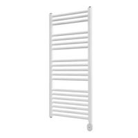 Show details for  500W WiFi Electric Towel Rail, 500mm x 1215mm, White, Elba Oval Range