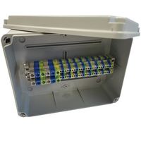 Show details for  Consumer Unit Relocation Kit, 30 x DIN Rail Terminal, 185mm x 246mm x 100mm, Grey, IP66/67