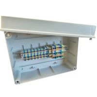 Show details for  Consumer Unit Relocation Kit, 33 x DIN Rail Terminal, 243mm x 333mm x 132mm, Grey, IP66/67