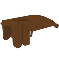 Show details for  DIN Rail Stud Terminal Cover for DKM25, DKM35 and DKM50, Brown