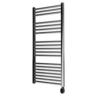 Show details for  300W WiFi Electric Towel Rail, 500mm x 1215mm, Chrome, Elba Oval Range