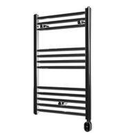 Show details for  300W WiFi Electric Towel Rail, 300mm x 865mm, Chrome, Elba Oval Range