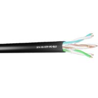 Show details for  Cat6 U/UTP Cable, 4 Pair, 6.1mm, PE, Black (305m)