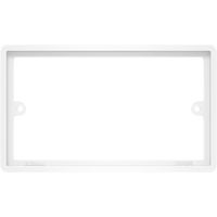 Show details for  Spacer Gasket, 10mm, 2 Gang, White, Mode Range