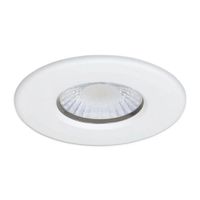Show details for  H4 Lite Colour and wattage Switchable LED Downlight, 4.2W/6W, 2700K/3000K/4000K, IP65, White