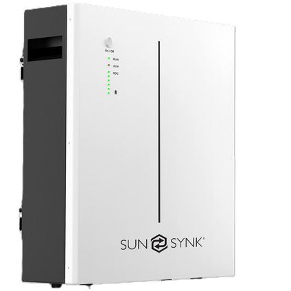 5.32kWh Wall Mounted Battery, 51.2V DC, 104Ah, 450mm x 520mm x 185mm, IP20