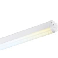 Show details for  31W/54W Switchable CWS Colour and Wattage Batten, 3000K/4000K/6500K, 1500mm, White, IP20, BatPac Range