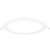 Show details for  18W Slim-Fit Round Low Profile Downlight, 3000K, 1710lm, White, IP44