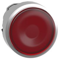 Show details for  22mm Spring Return Flush Illuminated Pushbutton Head, Red, Harmony XB4 Range
