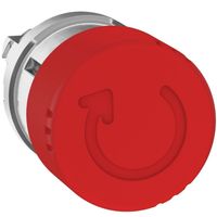 Show details for  30mm Emergency Stop Pushbutton Head, Red, Metal, Harmony XB4 Range