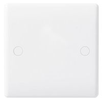Show details for  Blanking Plate, 1 Gang, White