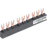 Show details for  63A Comb Busbar, 3 Tap-offs, 45mm Pitch, Linergy FT Range