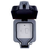 Show details for 13A Fused Connection Switch with Neon, 1 Gang, IP66