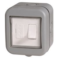 Show details for 13A Fused Connection Unit, 1 Gang, IP55