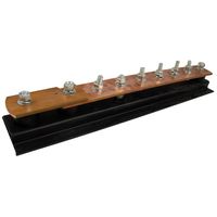 Show details for  Industrial Earth Bar with Disconnection Link, 6 Way, 677A