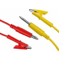Show details for  R1 + R2 Magnetic Link Test Leads, 750mm, Red/Yellow