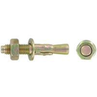 Show details for  Through Bolt Anchor, M10 x 90mm, Steel [Pack of 7]