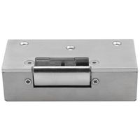 Show details for  Fail Secure Surface Strike Lock, 400kg, Brushed Silver, Aluminium 