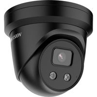 Show details for  4MP AcuSense Fixed Turret Network Camera, H.265+, 138.3mm x 126.3mm, Black, IP67