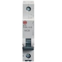 Show details for 16A MCB, 1 Pole, B Curve, 10kA
