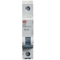 Show details for  25A MCB, 1 Pole, C Curve, 10kA