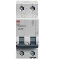 Show details for  63A MCB, 2 Pole, B Curve, 10kA