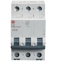 Show details for  16A MCB, 3 Pole, C Curve, 10kA