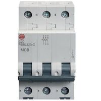 Show details for  20A MCB, 3 Pole, C Curve, 10kA