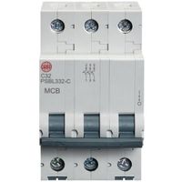 Show details for  32A MCB, 3 Pole, C Curve, 10kA
