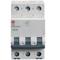 Show details for  40A MCB, 3 Pole, C Curve, 10kA