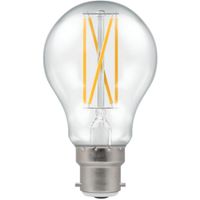 Show details for  2.2W LED GLS Lamp, B22, 3000K, Non Dimmable, Clear
